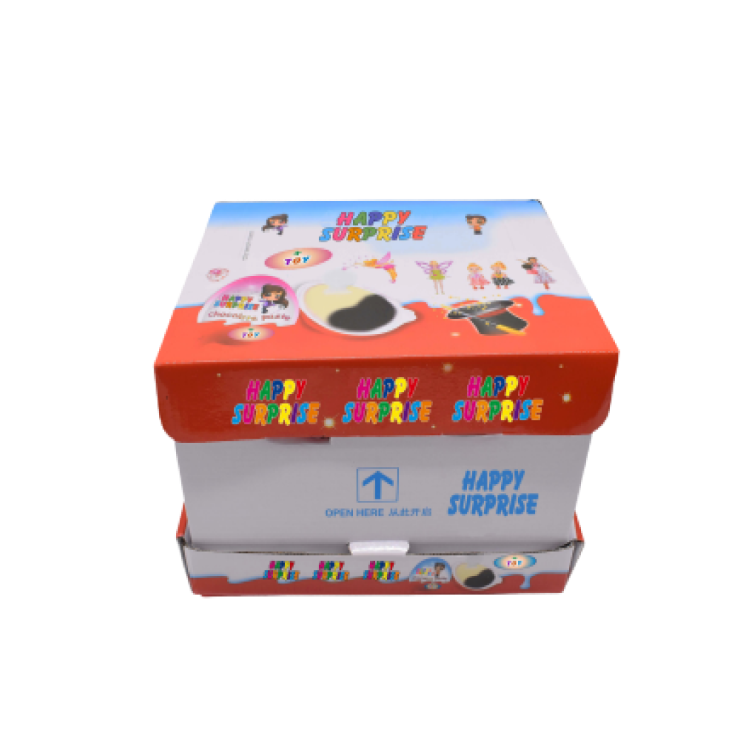 Яйцо с сюрпризом для мальчиков и девочек (микс)  "HAPPY SURPRISE" Премиум