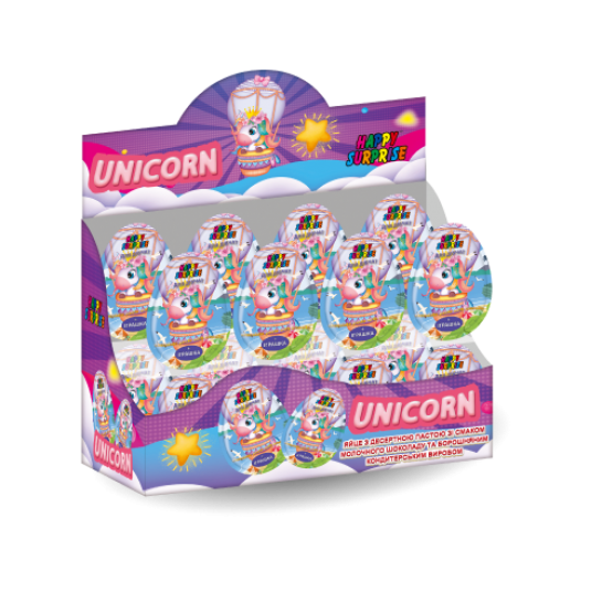 Яйцо Премиум "Единорог" с сюрпризом, 20 г